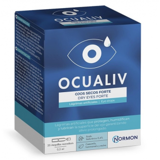 OCUALIV OJOS SECOS FORTE 20 MONODOSIS 0,5 ML