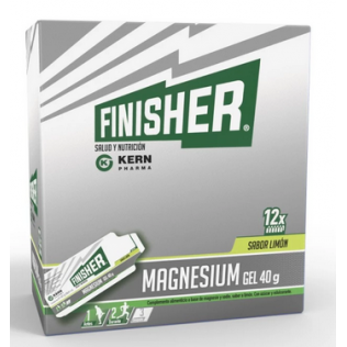 FINISHER MAGNESIUM GEL 1 SOBRES 40 G SABOR LIMON