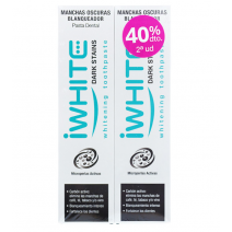 IWHITE DUPLO MANCHAS OSCURAS PASTA 2X75ML