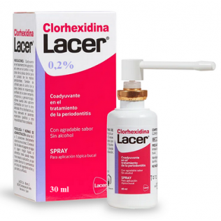 LACER COLUTORIO CLORHEXIDINA 0.2% 1 SPRAY 30 ML