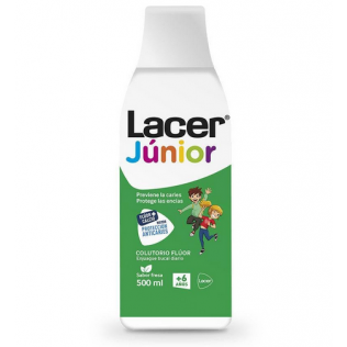 Lacer Junior Colutorio Fluor Diario Menta 500ml