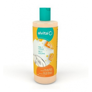 Alvita Gel Miel y Yogur 750 ml