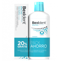 BEXIDENT PACK ENCÍAS COLUTORIO ENCIAS CPC + CYMENOL 500ML + PASTA DENTRÍFRICA 75ML