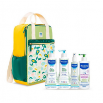Mustela Mochila Family Adventures Pastel