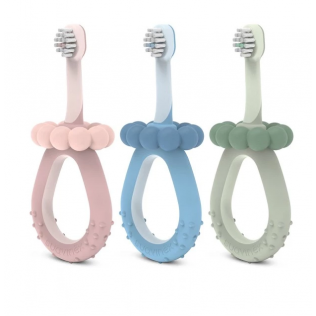 CEPILLO DENTAL INFANTIL APRENDIZAJE SUAVINEX BABY 0 - 2 AÑOS 1 UNIDAD