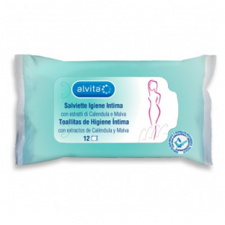 ALVITA TOALLITAS INTIMAS 12 UNIDADES