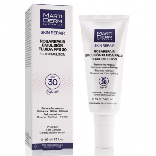 MARTIDERM ROSAREPAIR EMULSION FLUIDA FPS 30 1 TUBO 40 ML