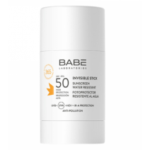 BABE INVISIBLE STICK FOTOPROTECTOR RESISTENTE AL AGUA SPF 50 1 ENVASE 20 G