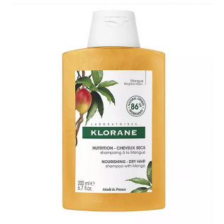 Klorane Champu Nutritivo a la manteca de Mango, 200ml