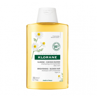 Klorane Champú Reflejos Dorados al Extracto de Camomila, 200ml