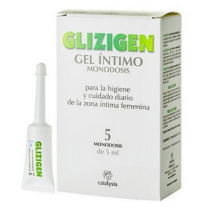 GLIZIGEN GEL INTIMO MONODOSIS 5 CANULAS 5 ML