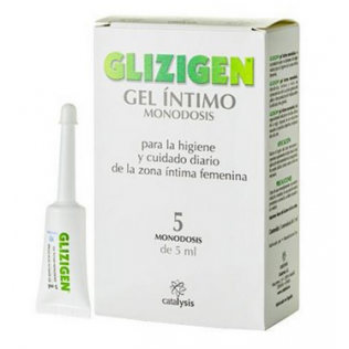 GLIZIGEN GEL INTIMO MONODOSIS 5 CANULAS 5 ML