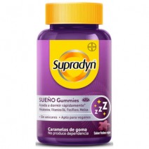 Supradyn Sueño Gummies 60 gummies sabor arandano