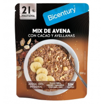 BICENTURY MIX DE AVENA CACAO Y AVELLANAS 220G
