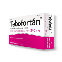 TEBOFORTAN 240 MG 60 COMPRIMIDOS RECUBIERTOS
