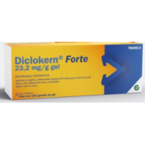 DICLOKERN FORTE 23.2 MG/G GEL TOPICO 150 G
