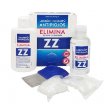 ZZ LOCION + CHAMPU ANTIPIOJOS 1 ENVASE 100 ML +125 ML