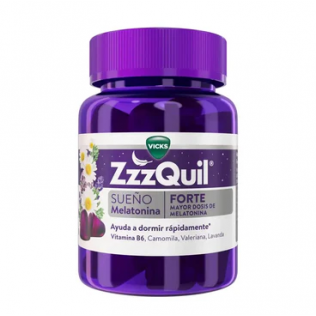Vicks ZzzQuil Natura Forte 30 Gummies Sabor Frutos del Bosque
