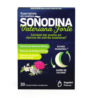 Valeriana Forte Angelini Natura, 30 comprimidos