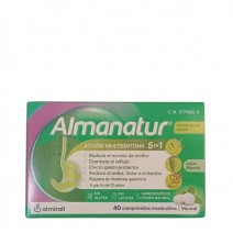 Almanatur 40 comprimidos masticables Sabor Menta