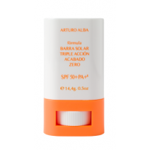 Arturo Alba Barra Solar Triple Accion Acabado Zero SPF50 14,4 g