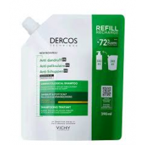 DERCOS CHAMPU ANTICASPA DS CABELLO SECO 1 BOLSA 390 ML