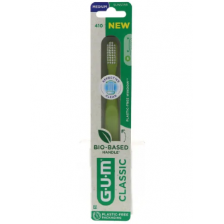 CEPILLO DENTAL ADULTO GUM 410 COMPACTO 1 UNIDAD MEDIO