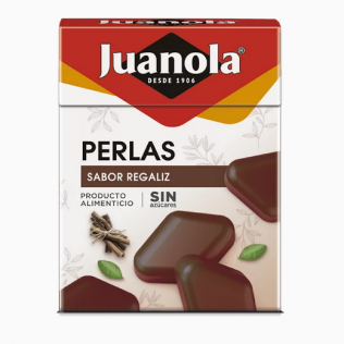 Juanola Perlas Regaliz Sin Azúcar 25g