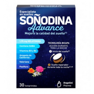 Angelini Natura Soñodina, 30 comprimidos bicapa