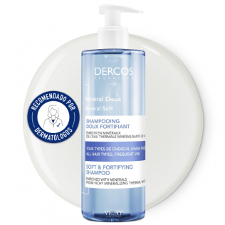 Vichy Dercos Champu Suave Fortificante 400ml + Regalo 200ml