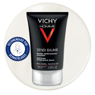 Vichy Homme Sensi Baume Balsamo Reparador, 75ml