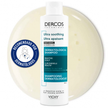 Vichy Dercos Champú Ultra Calmante Cabello Normal a Graso, 200ml
