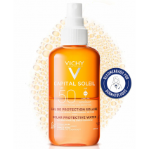 Vichy Ideal Soleil Agua Protección Solar SPF30 Luminosidad, 200ml