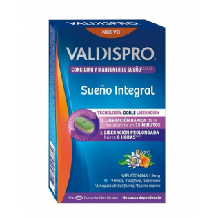 Valdispro Sueño Integral 30 comprimidos bicapa