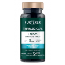 TRIPHASIC CAPS LARGOS DENSIDAD Y FUERZA RENE FURTERER 90 CAPSULAS