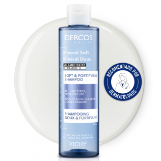 VICHY DERCOS TECHNIQUE MINERAL SUAVE USO FRECUENTE CHAMPU FORTIFICANTE 1 ENVASE 200 ML