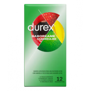 Durex Preservativos Tutti Fruti,12 unidades