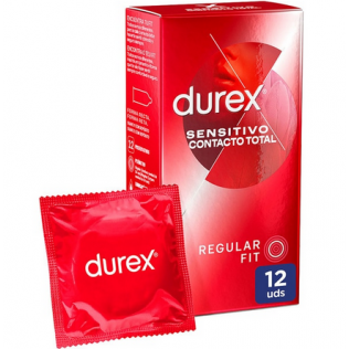 Durex Preservativos Contacto Total, 12 unidades
