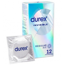 Durex Invisible ExtraFino Extra Sensitivo 12 preservativos