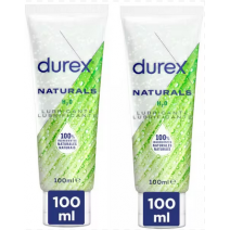 DUREX NATURALS INTIMATE GEL 2 U X 100 ML