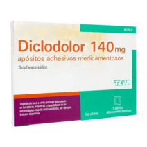 DICLODOLOR 140 MG 5 APOSITOS ADHESIVOS