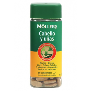 MOLLERS CABELLO Y UÑAS 90C