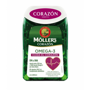 Möller's Forte Omega-3 60 capsulas