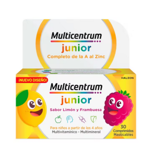 Multicentrum Junior 30 Comprimidos Masticables