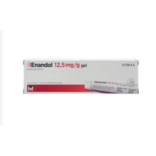 ENANDOL12.5 MG/G GEL TOPICO 60 G