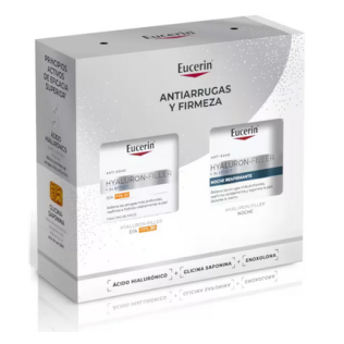 Eucerin PACK Hyaluron Filler Día SPF30 Normal Mixta, 50ml+Crema Noche,50ml