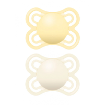Chupete Silicona MAM Perfect 2-6 Meses Matt Pack Doble