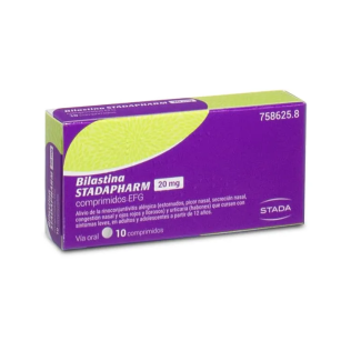 BILASTINA STADAPHARM EFG 20 MG 10 COMPRIMIDOS