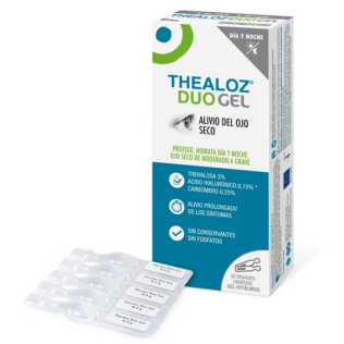 Thealoz Duo Gel 30 monodosis Hidrata los ojos secos | Farmacia Cuadrado