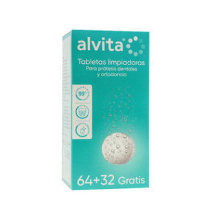 Las tabletas limpiadoras Alvita son la solución perfecta para quienes buscan mantener sus prótesis dentales en condiciones óptim
